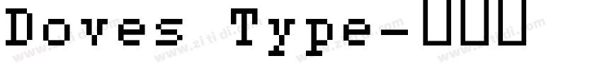Doves Type字体转换